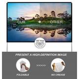 SKERELL Outdoor Projector Screen with Stand 100-Inch