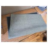 $70 Sage Green Non-Slip Washable Rugs, Absorbent, Low-Pile Mats 36x48