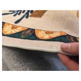 $76 Joydeco Egypt Floral Boho 8x10 Area Rug, Washable Non-Slip Beige