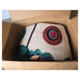 $76 Joydeco Egypt Floral Boho 8x10 Area Rug, Washable Non-Slip Beige