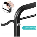 $60 5-Gallon Water Bottle Holder for 10 Bottles, 5-Tier Rack, Black