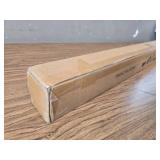 ALLZONE Tension Curtain Rod, 83-123 in, No-Drill, Non-Slip