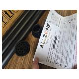 ALLZONE Tension Curtain Rod, 83-123 in, No-Drill, Non-Slip