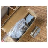 $50 Push Bar Panic Exit Device with Exterior Lever, Stainless Steel