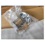 $50 Push Bar Panic Exit Device with Exterior Lever, Stainless Steel