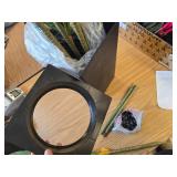 $62 6FT Artificial Dracaena Tree in Black Planter for Indoor Decor