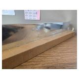 $70 4.9ft Roof Rain Diverter, Stainless Steel, 9 Holes, Nails Included