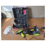 $95 ROGTZ 5 Ton 12V Electric Hydraulic Car Jack Kit with Impact Wrench