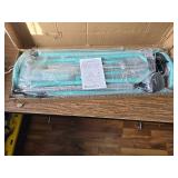 $63 Height Adjustable Gymnastics Bar with Rings, Foldable Home Gym