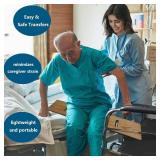 $50 Slide Transfer Board with Handles - Heavy-Duty Wood, 500 lb