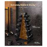 $60 Dumbbell Rack Stand, Compact A-Frame Rack, 480/800 LBS