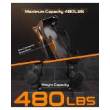 $60 Dumbbell Rack Stand, Compact A-Frame Rack, 480/800 LBS