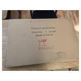 $140 Framed Black Canvas Wall Art, Modern Abstract Oil Paintings, 24' x 36'