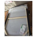 $140 Framed Black Canvas Wall Art, Modern Abstract Oil Paintings, 24' x 36'