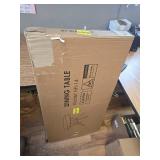 $135 42' Round Dining Table for 4 Farmhouse Kitchen Table with Storage