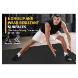 $130 CAMBIVO Large Exercise Mat for Home Workout, 7x5, 7mm