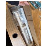 $67 28-Inch Flip-Up Toilet Grab Bar, Stainless Steel, ABS, White