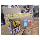 $256 Fossil Gray Marble Vessel Sink Hand-Carved Canoe-Shaped Sink