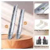 Probrico 1 Pair 21-Inch Undermount Drawer Slides, Full Extension