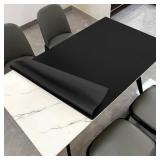 Dining Table Protector 36x60, 1.8mm Thick, Black