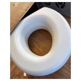$55 Lumex Raised Toilet Seat 4.5' Riser, Non-Locking