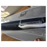 $57 14 Inch Queen Size Metal Bed Frame with Storage, Easy Assembly