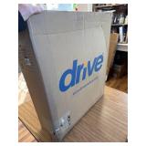 Drive Medical Folding Steel Bedside Commode Chair - 3-in-1 Toilet