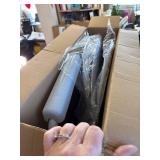 Drive Medical Folding Steel Bedside Commode Chair - 3-in-1 Toilet