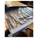 $90 Babelio Extra Wide Gate PressGuard P7, 29-55 Auto Close, Black