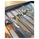 $90 Babelio Extra Wide Gate PressGuard P7, 29-55 Auto Close, Black