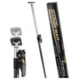 $56 Strapinno - Ratcheting Cargo Bar 44-74, Non-Slip Truck Bed Divider