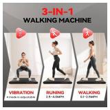 $170 Sperax Walking Treadmill Pad, 3-in-1 Under Desk Treadmill, 400W