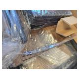 $50 WLIVE Tall Fabric Dresser, 8-Drawer Storage Tower with Bins, BROWN Top