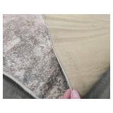 $139 Machine Washable Area Rug 9x12 - Beige Gray, Neutral Abstract