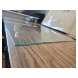 24 3/8' x 17 5/16' x 1/8' Piece of Tempered Glass