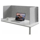 $53 Desk Divider Privacy Screen 3-Panel Freestanding Partition