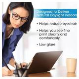 $130 OttLite Standing Floor Lamp with Adjustable Neck, Craft Plus-24W