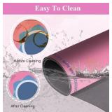 2025 Neoprene Mahjong Mat and Clear Rails with Rules for Table