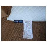 $55 Sidney Sleep Adjustable Curved Contour Pillow Queen Side/Back