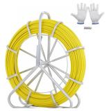 $136 VEVOR Fish Tape Fiberglass 5/16 in, 492 ft, Reel Stand