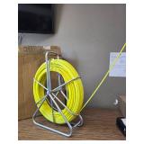 $136 VEVOR Fish Tape Fiberglass 5/16 in, 492 ft, Reel Stand