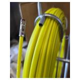 $136 VEVOR Fish Tape Fiberglass 5/16 in, 492 ft, Reel Stand