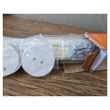 Retractable Baby Gate for Doorways & Stairs, 33.6' Tall, 55' Wide