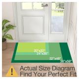 $49 LUMI Handwoven Sisal Door Mat, Non-Slip Entryway Doormat, 24x36