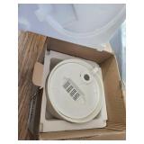 Ceramic Cat Water Fountain 2.2L/74oz Automatic Pet Fountain