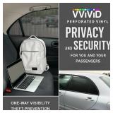 $56 One-Way Perforated Vinyl Privacy Window Film Roll 10ft x 54in