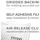 $56 One-Way Perforated Vinyl Privacy Window Film Roll 10ft x 54in