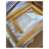 Bamworld Rattan Side Table 2-Tier Storage Night Stand