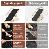 $120 Dog Ramp for High Bed/Couch/Car, 55.12' Long, Wooden