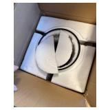 $145 Wiosi Medium Chiminea Outdoor Fireplace Grey Clay 16x16x32 in